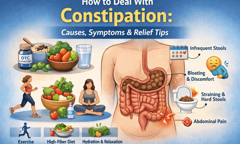How to Deal With Constipation Causes, Symptoms & Relief Tips - Health Care Tips Hub