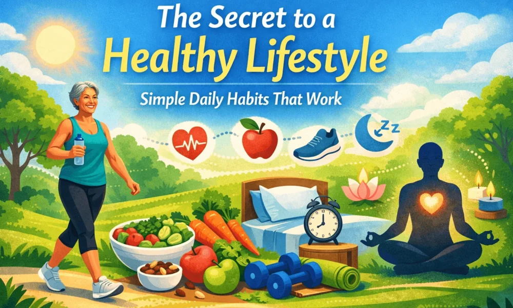 The Secret to a Healthy Lifestyle Simple Daily Habits That Work - Health Care Tips Hub
