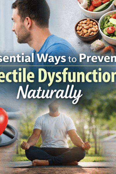 Essential Ways To Prevent Erectile Dysfunction Naturally - Health Care Tips Hub
