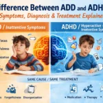 Difference Between ADD and ADHD Symptoms, Diagnosis & Treatment Explained