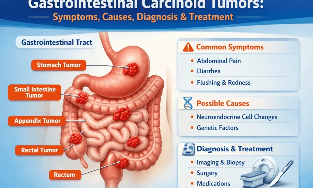 Gastrointestinal Carcinoid Tumors Symptoms, Causes, Diagnosis & Treatment - Health Care Tips Hub