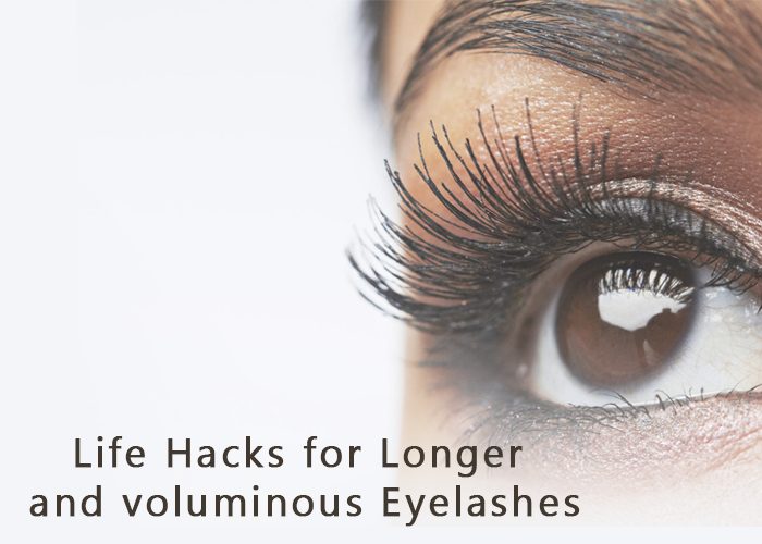 Life Hacks for longer and voluminous eyelashes eye care